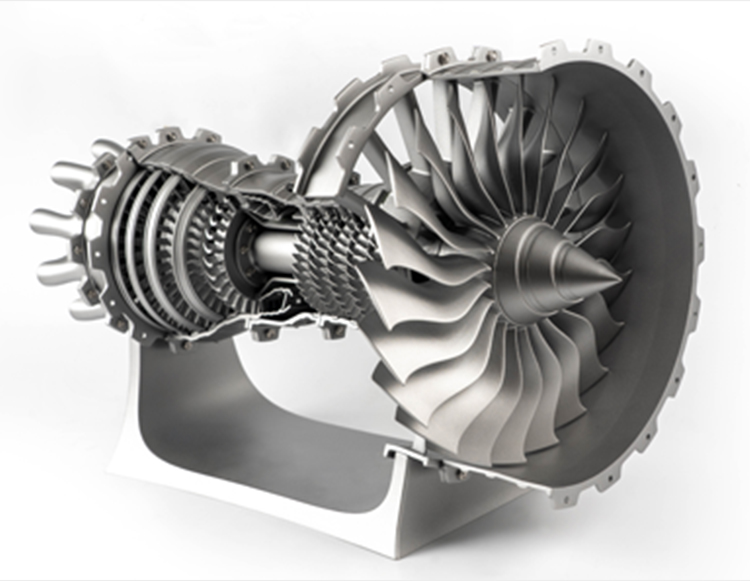 3d打印航天航空發(fā)動機(jī)模型2